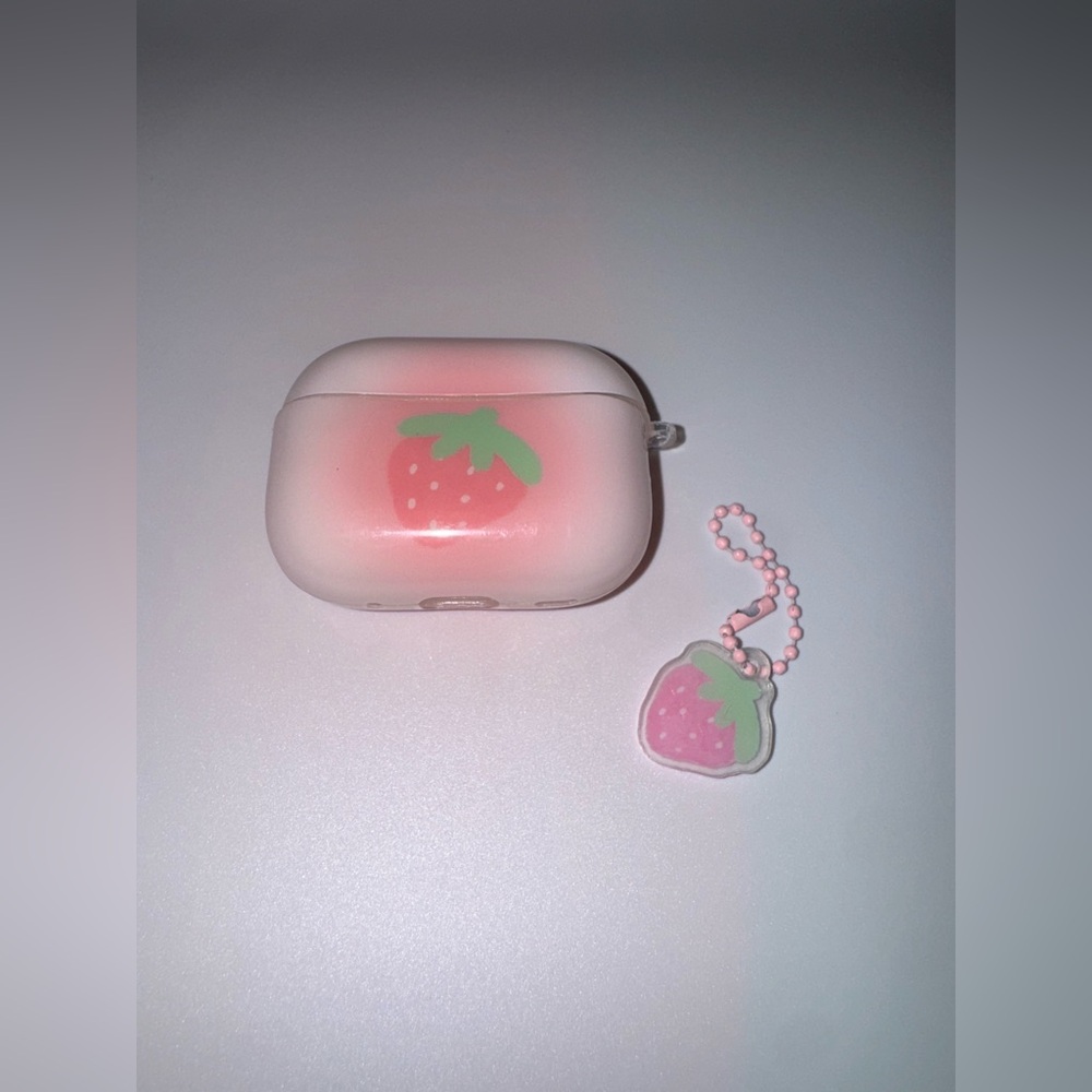 Strawberry Pink AirPods Case